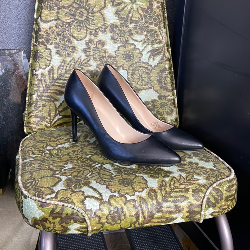 Nine West Etta Black Leather